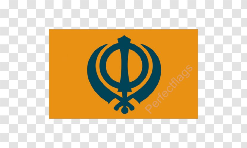 Sikhism Flag Khanda Sikh Guru - Emblem Transparent PNG