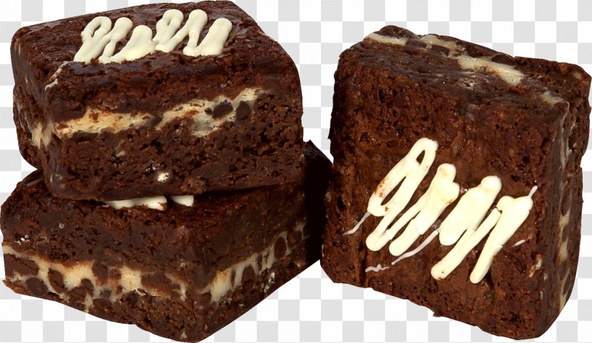 Chocolate Brownie Fudge Dessert Biscuits - Baking Transparent PNG