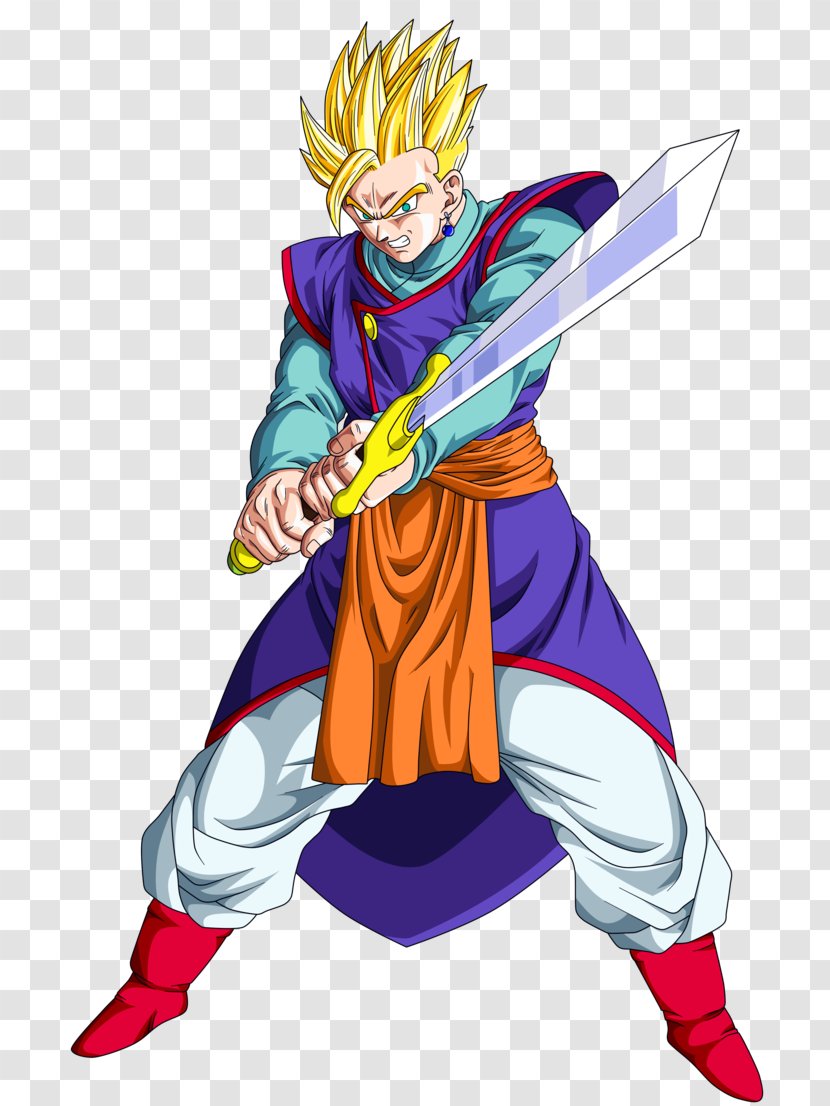 Gohan Goku Trunks Dragon Ball Z: Ultimate Tenkaichi Cell - Watercolor - Homero Transparent PNG