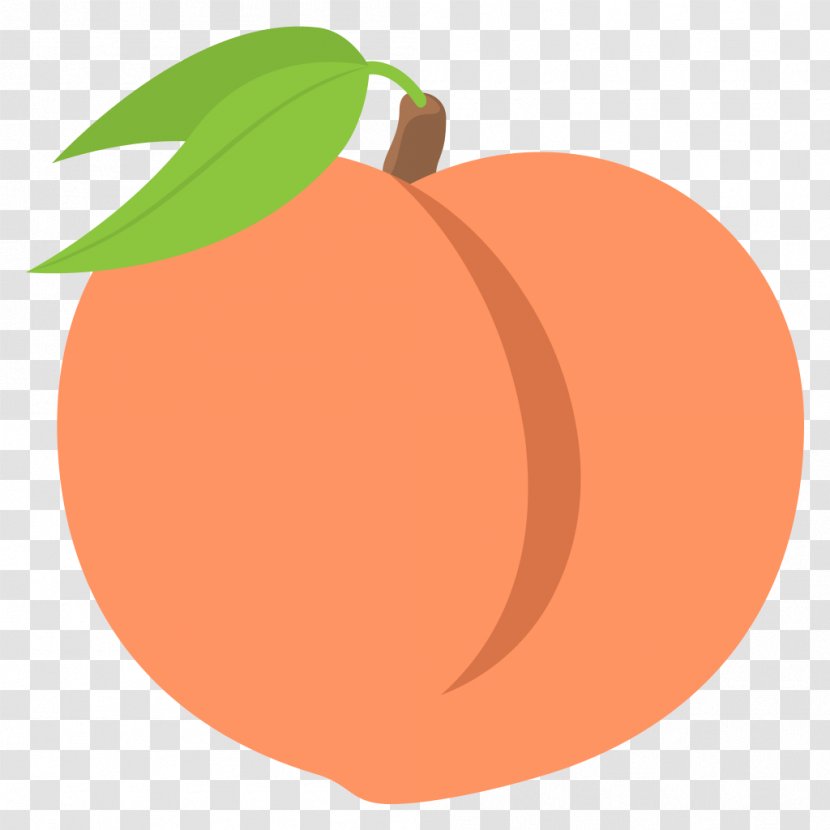 Emojipedia T-shirt Text Messaging Sticker - Peach Transparent PNG