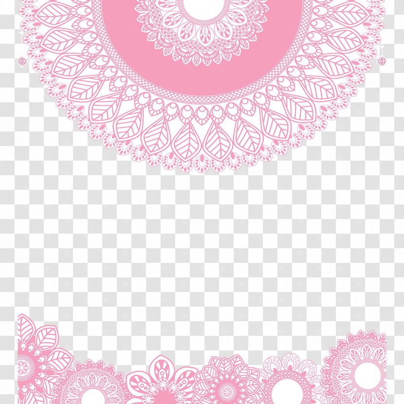 Wedding Invitation Marriage - Peach - Continental Decorative Pink Invitations Transparent PNG