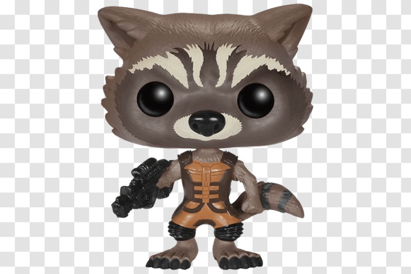 Rocket Raccoon San Diego Comic-Con Funko Marvel Cinematic Universe Action & Toy Figures - Bobblehead Transparent PNG