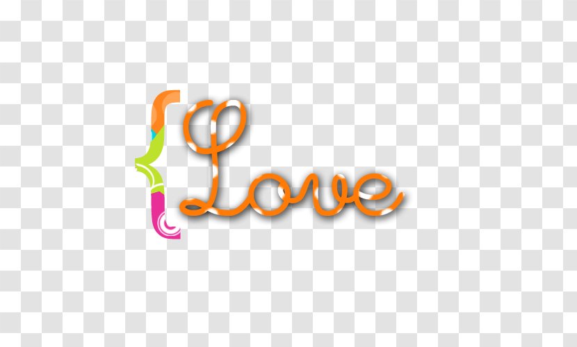 Logo Brand Font - Orange - No Love Transparent PNG