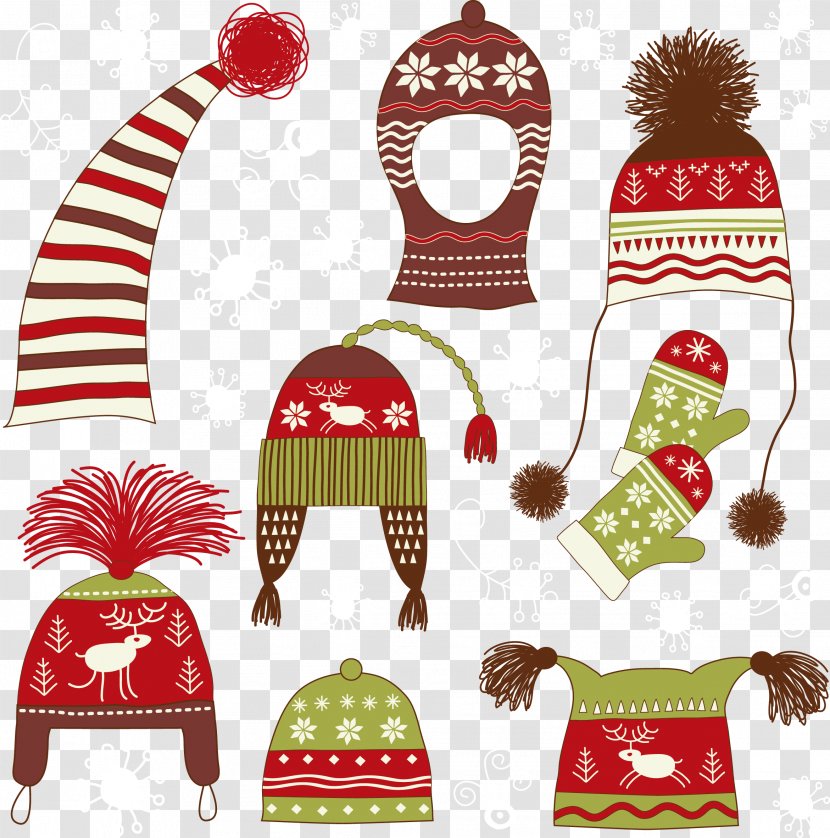 Winter Hat Royalty-free Clip Art - Snowflake - Vector Transparent PNG