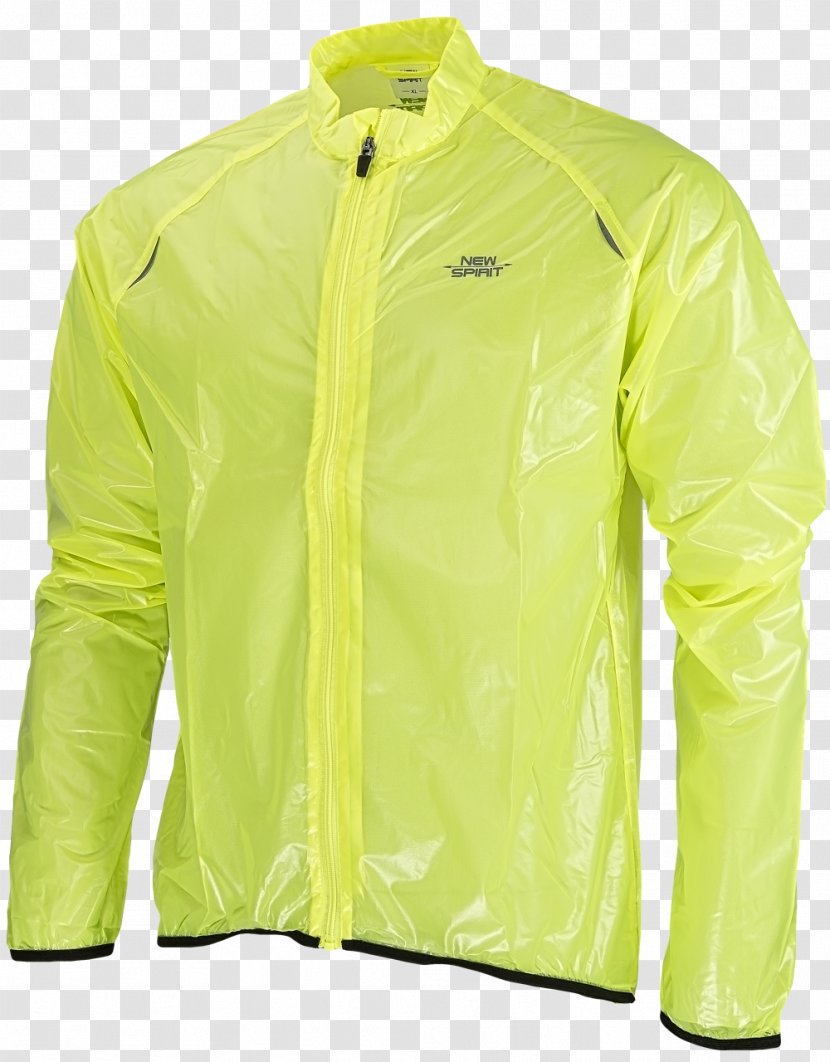 Jacket Outerwear Sleeve Shirt - Yellow Transparent PNG