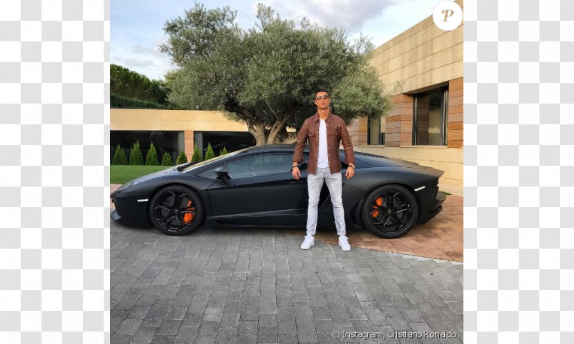 Real Madrid C.F. Lamborghini Manchester United F.C. Bugatti Chiron Football Player - Cristiano Ronaldo Transparent PNG