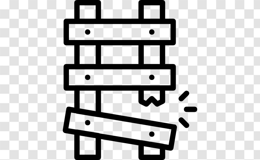 Clip Art - Black And White - Ladders Transparent PNG