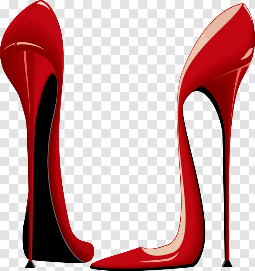 High-heeled Footwear Shoe - Google Images - Vector Heels Transparent PNG