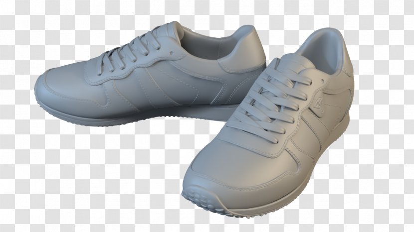 Shoe Sneakers 3D Modeling Footwear Sportswear - Beige - Bike Transparent PNG