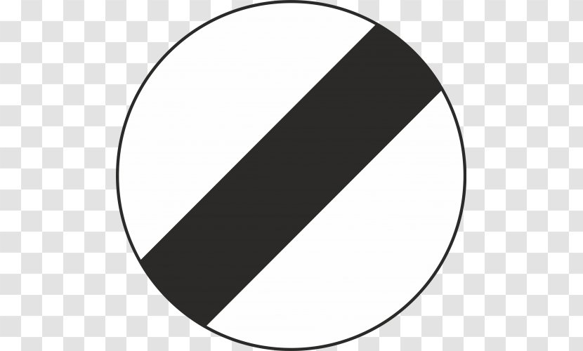Speed Limit Traffic Sign Kilometer Per Hour Car Miles - Sticker Transparent PNG