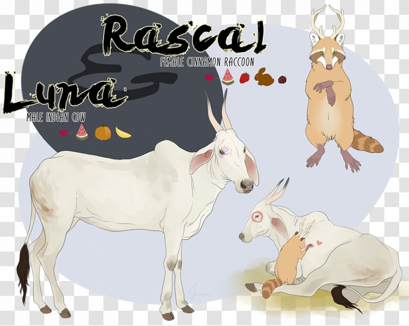 Cattle Antelope Reindeer Goat Horse - Character Transparent PNG