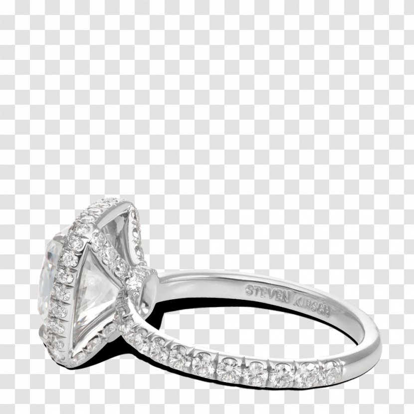 Wedding Ring Product Design Silver Jewellery - Body Transparent PNG