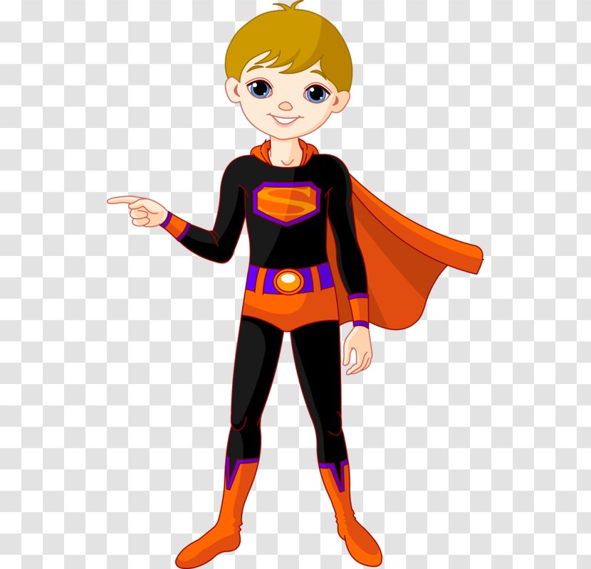 Paper Doll Clothing Boy Royalty-free - Silhouette - Lovely Superman Costume Transparent PNG