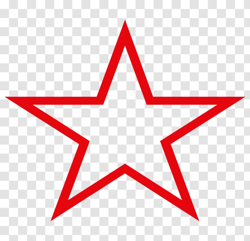 Vector Graphics Clip Art Image Star - Red Transparent PNG
