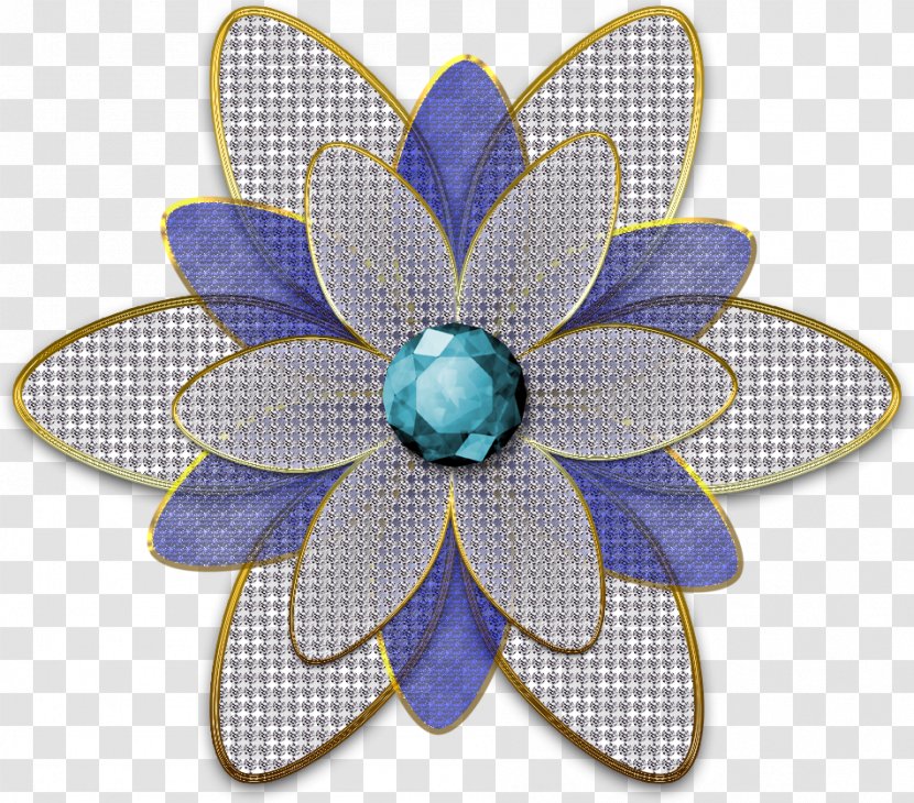 Flower Desktop Wallpaper Clip Art - Brooch Transparent PNG