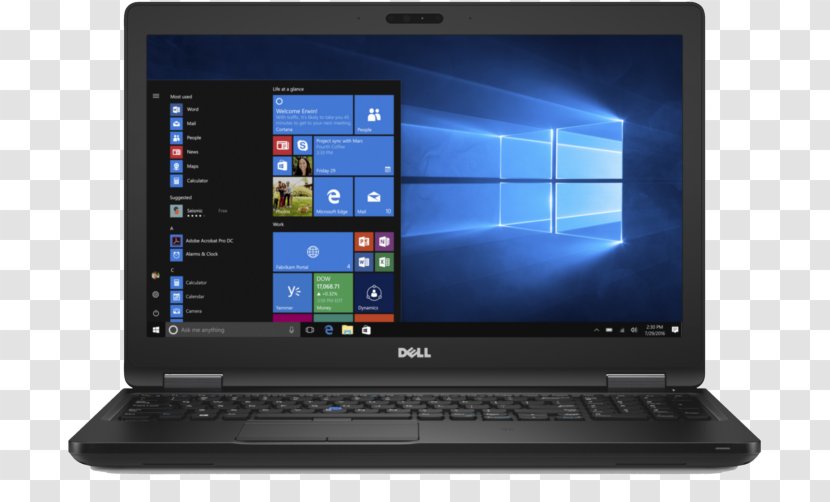 Dell Latitude 5580 Laptop 5480 Intel Core I5 - Solidstate Drive Transparent PNG