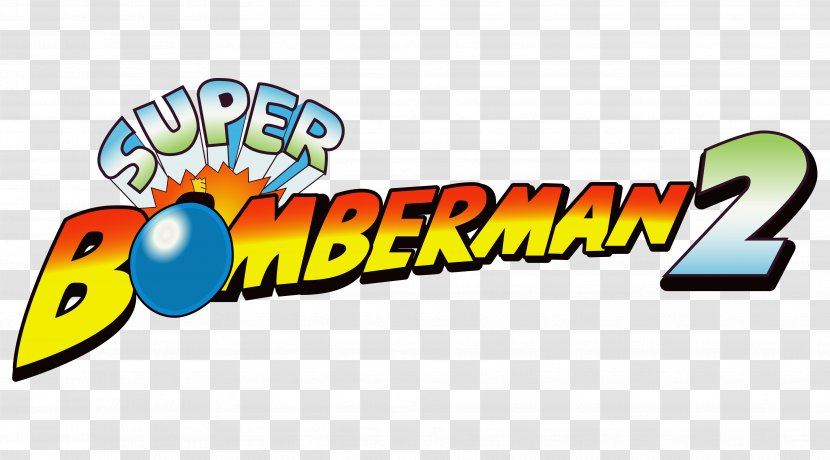 Super Bomberman 2 Logo Brand Font Product - Text - Confront Background Transparent PNG