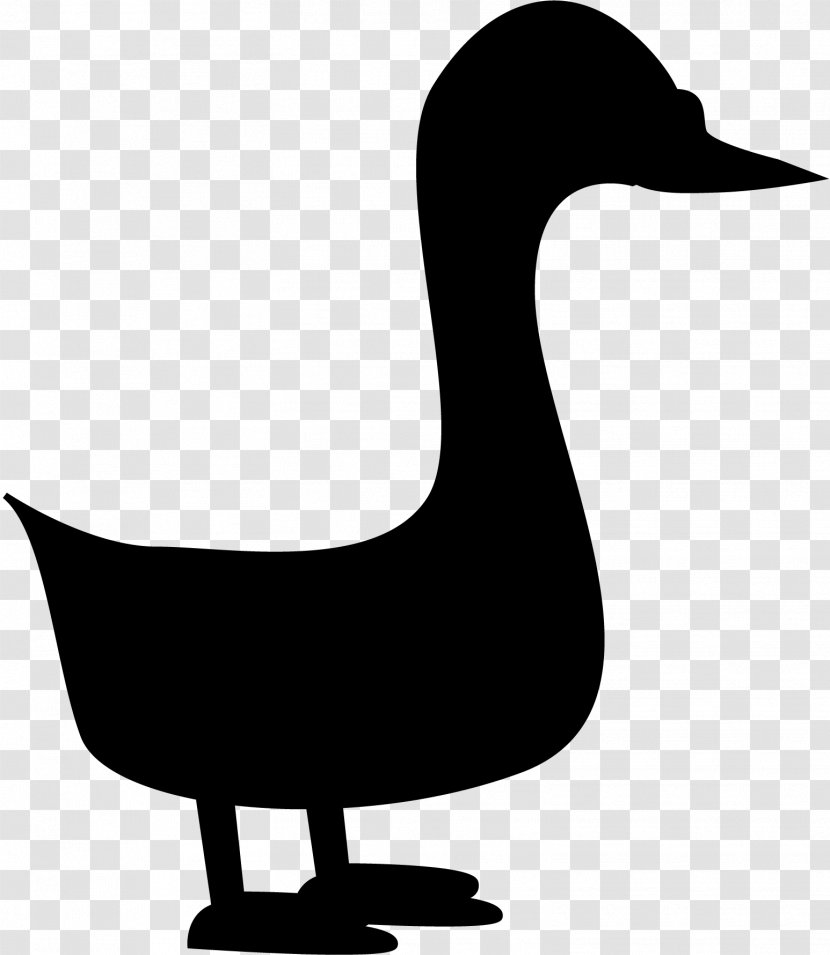 Duck Goose Clip Art Fowl Neck - Waterfowl - Swan Transparent PNG