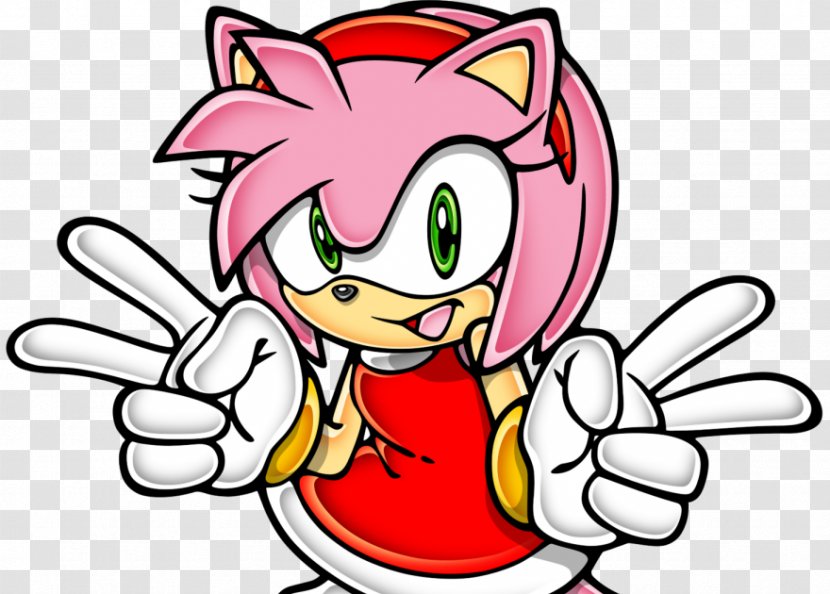 Amy Rose Sonic Adventure 2 The Hedgehog & Sega All-Stars Racing - Flower - Kitten Really Cute For Teachers Transparent PNG