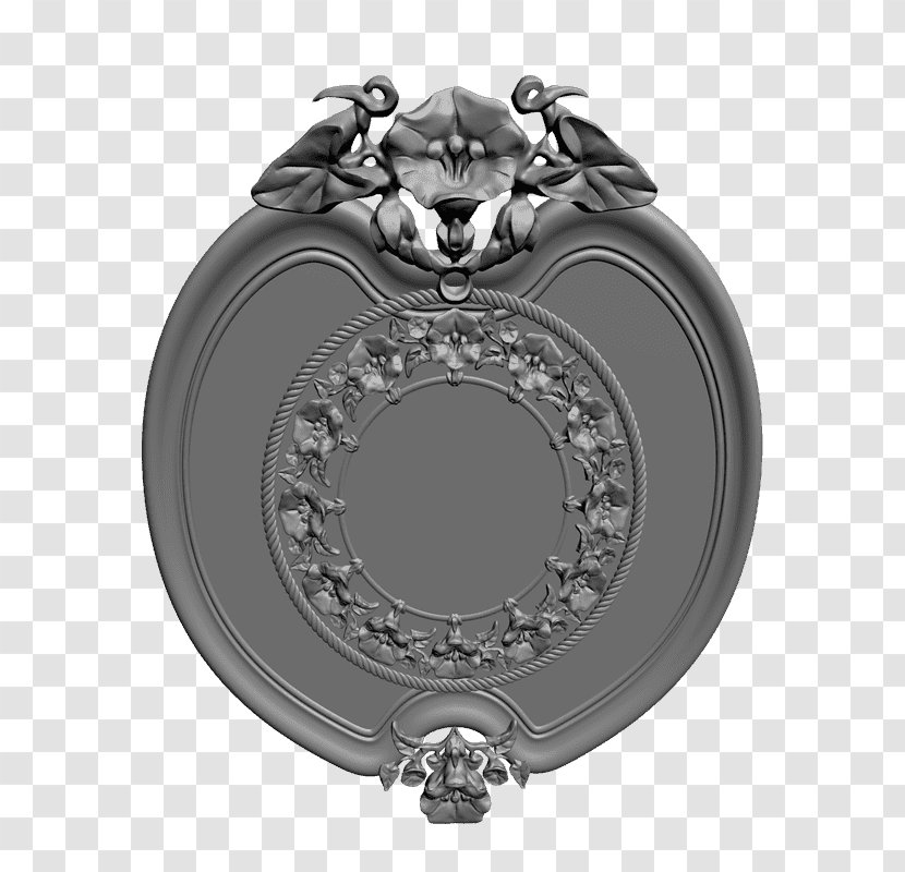 Silver Background - Watch - Mirror Transparent PNG