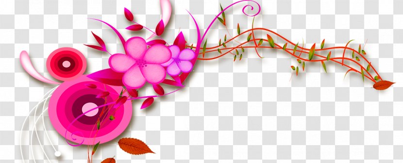 Graphic Design Text Petal Illustration - Magenta - Bouquet Transparent PNG