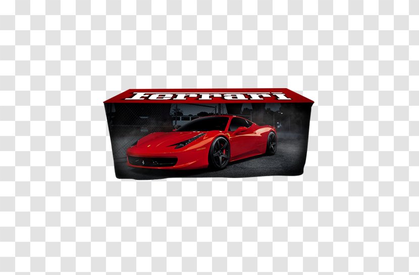 Tablecloth Supercar Textile - Model Car - Table Transparent PNG