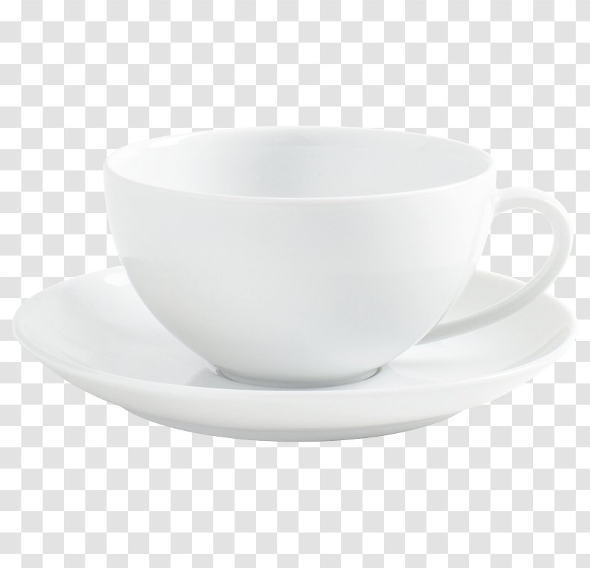 Coffee Cup Saucer Teacup Ceramic Porcelain - Mug Transparent PNG
