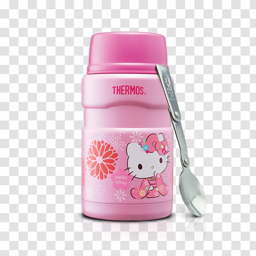 Thermoses Thermos L.L.C. Stainless Steel Kitchen Utensil Cutlery - Food - Baby Vacuum Flask Transparent PNG