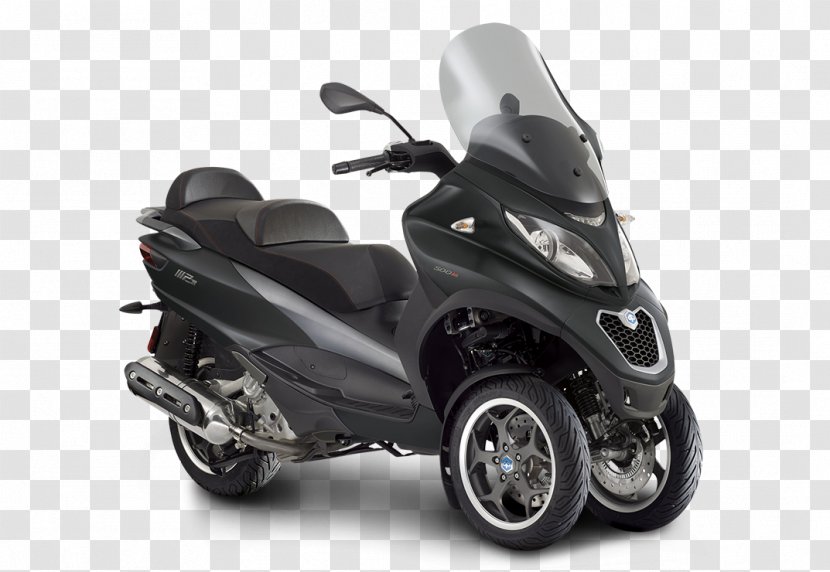 Piaggio MP3 Motorcycle Scooter Vespa - Moped - Motos Transparent PNG