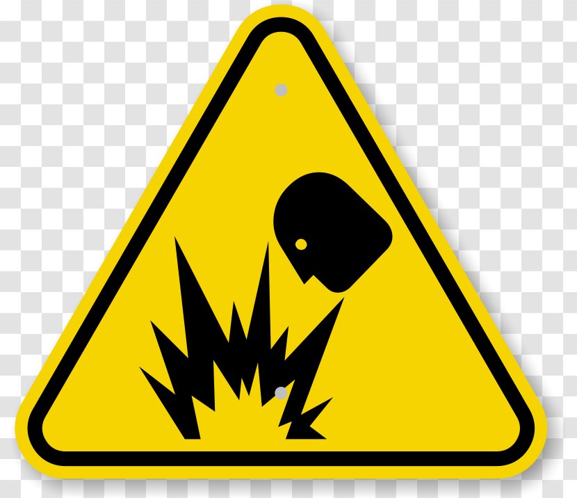 Hazard Symbol Warning Label Risk Sign - Safety - Explosion Transparent PNG