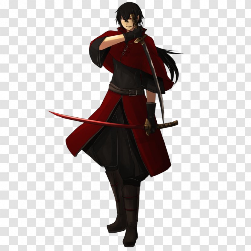 Robe Character Fiction - Outerwear - Swordsman Transparent PNG