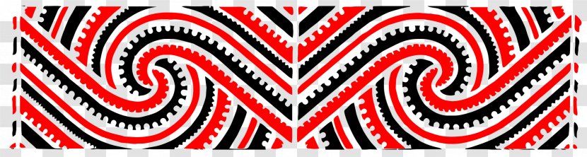 Design Maori Art Pattern Waitangi - New Zealand - Text Transparent PNG