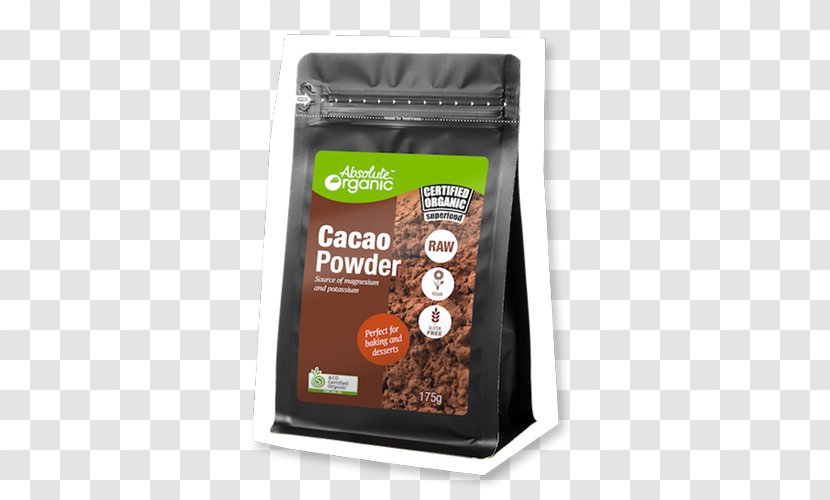 Organic Food Raw Foodism Hot Chocolate Bar Flavor - Superfood Transparent PNG