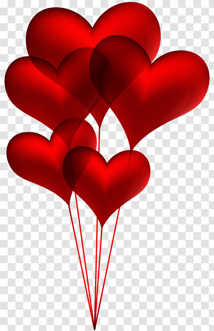 Balloon Heart Stock Photography Clip Art - Love - Background Transparent PNG