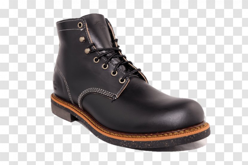 Leather Shoe Boot Walking Black M - Brown Transparent PNG