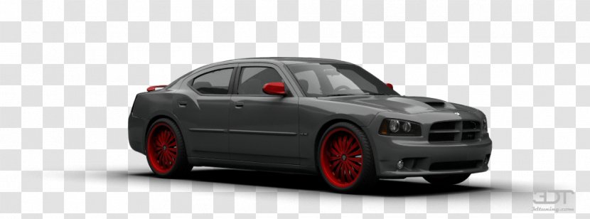 2007 Dodge Charger Mid-size Car Tire Transparent PNG