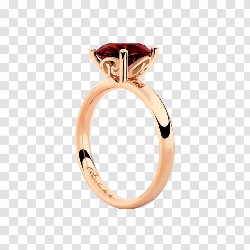 Ruby Rose De France Ring Gemstone Amethyst - Brilliant Transparent PNG