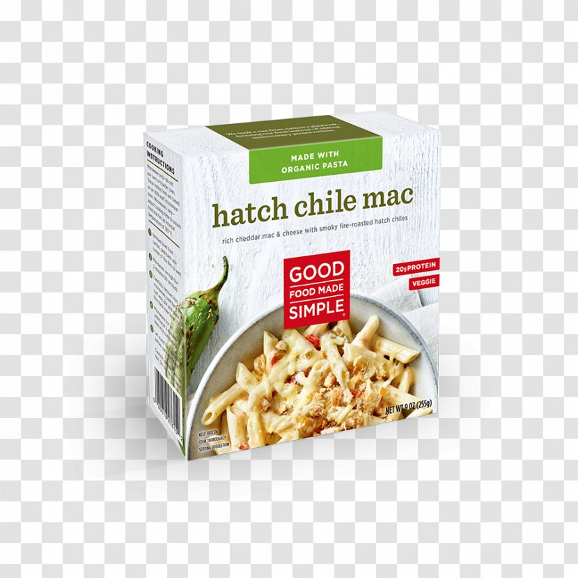 Vegetarian Cuisine Enchilada Macaroni And Cheese Chili Mac Hatch - Convenience Food - New Mexico Chile Transparent PNG