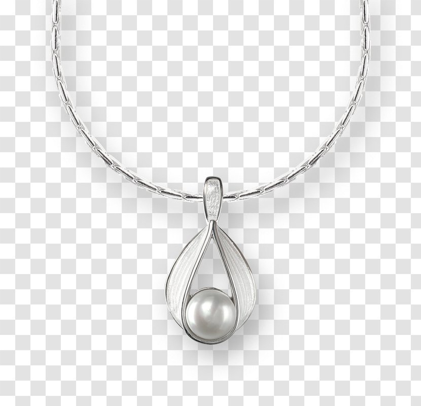 Necklace Charms & Pendants Sautoir Jewellery Chain - Silver Ribbon Transparent PNG