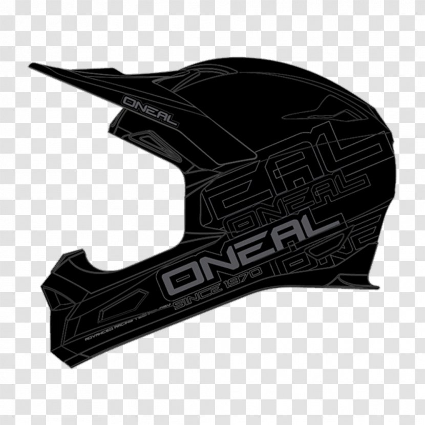 Bicycle Helmets Mountain Bike Black Brand - Motocross - Helmet Transparent PNG