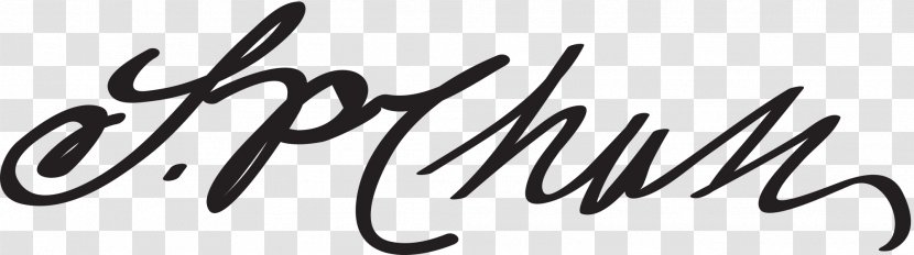 Logo Brand Line White Font - Monochrome - Signature Email Transparent PNG