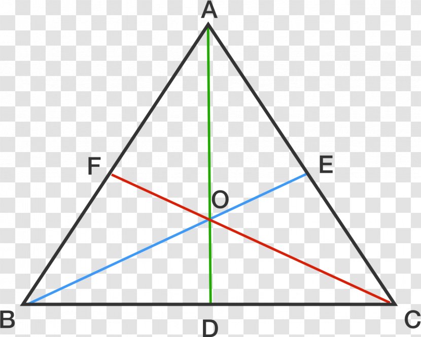 Equilateral Triangle Isosceles Median - Geometry - Geomentry Transparent PNG
