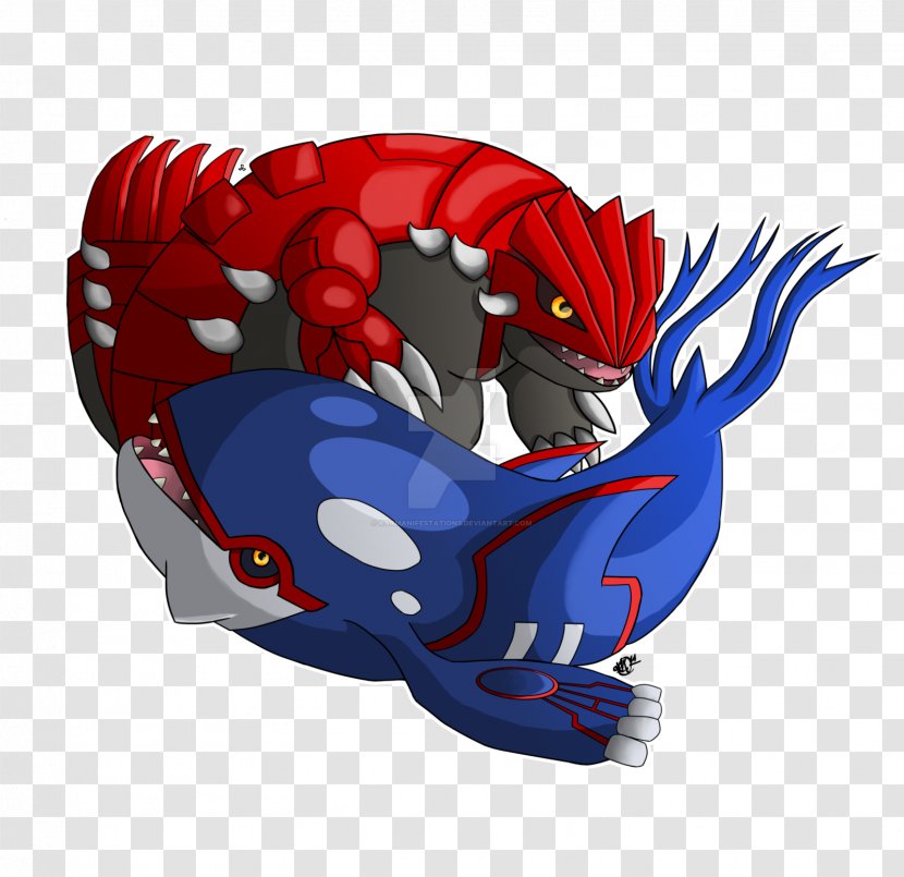 Kyogre Et Groudon Pokémon Ruby And Sapphire - Mythical Creature - Beautiful Eyes Transparent PNG