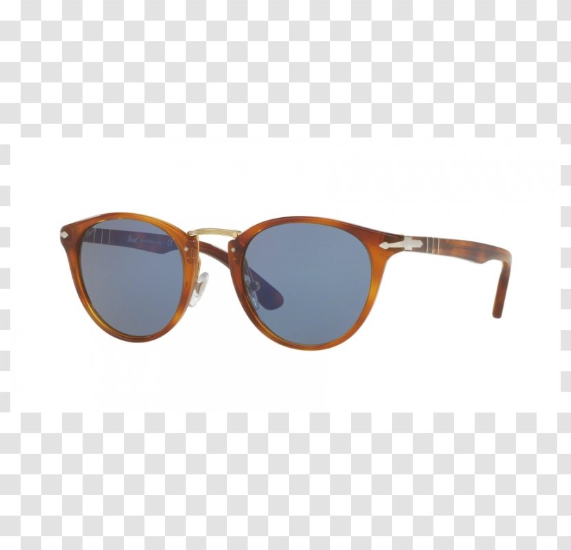 Persol PO0649 Sunglasses Havana Blue - Po0649 Transparent PNG