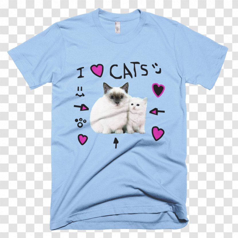 T-shirt Cat Clothing Kitten - Brand - Love Transparent PNG