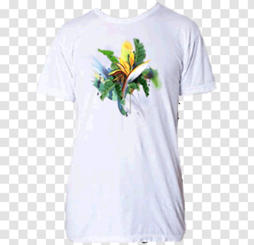T-shirt Bluza Sleeve Outerwear - Flower Transparent PNG