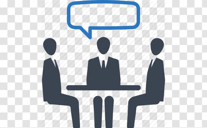 Meeting Icon Design Conversation - Recruiter - Office Management Free Download Transparent PNG