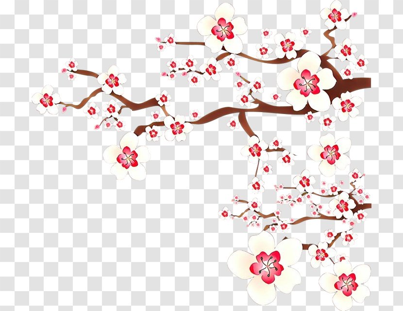 Cherry Blossom Clip Art Vector Graphics Image - Plant - Sakura Transparent PNG