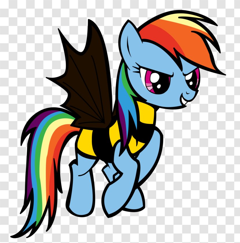 Rainbow Dash My Little Pony Nightmare - Tail - Night Transparent PNG
