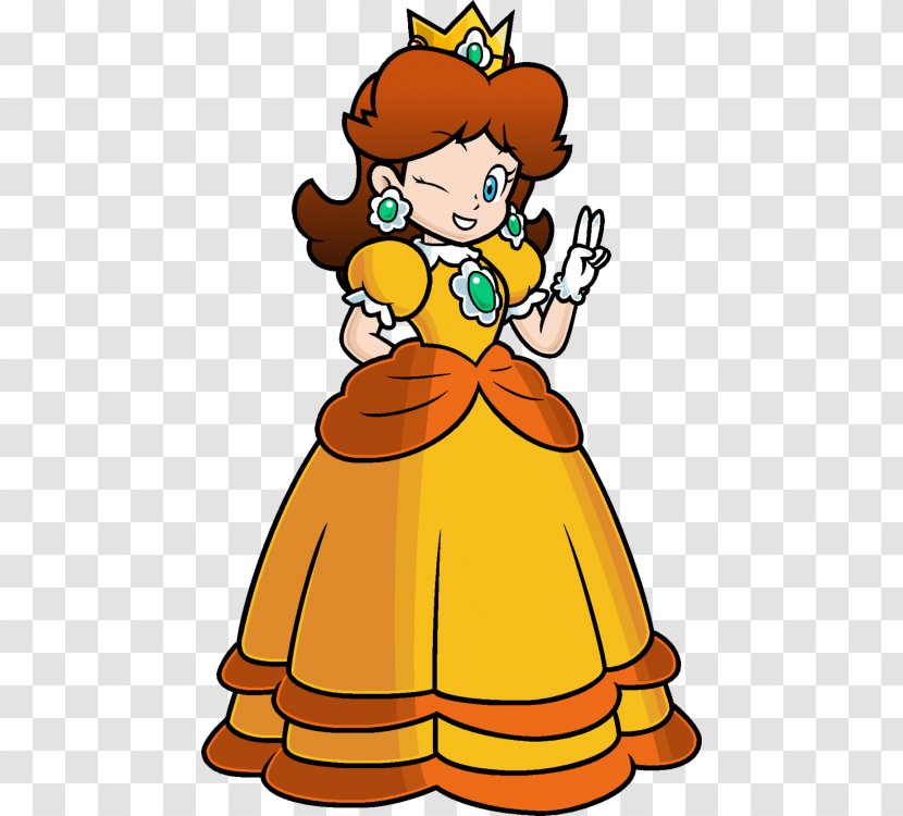 Super Mario Bros. Princess Daisy Land Peach - Bros Transparent PNG